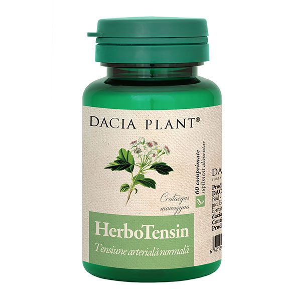 Herbotensin Dacia Plant – 60 comprimate Dacia plant Capsule si comprimate